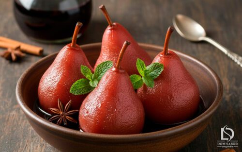 Peras ao Vinho Especial